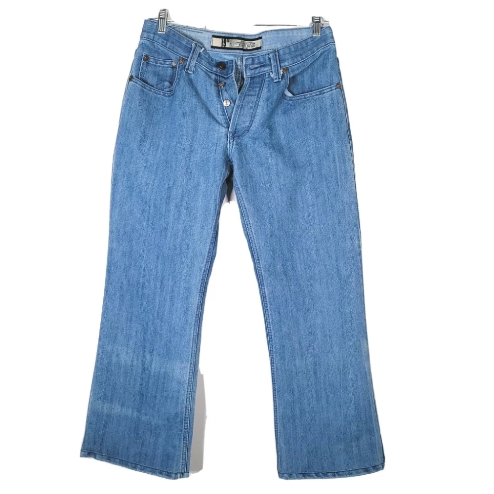 LATTE Mens Size 34 jeans Button Fly Straight Leg